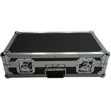 Aluminum Flight case 22" x 13" x 5-3/8" Pick & Pluck Foam Utility Locking Case